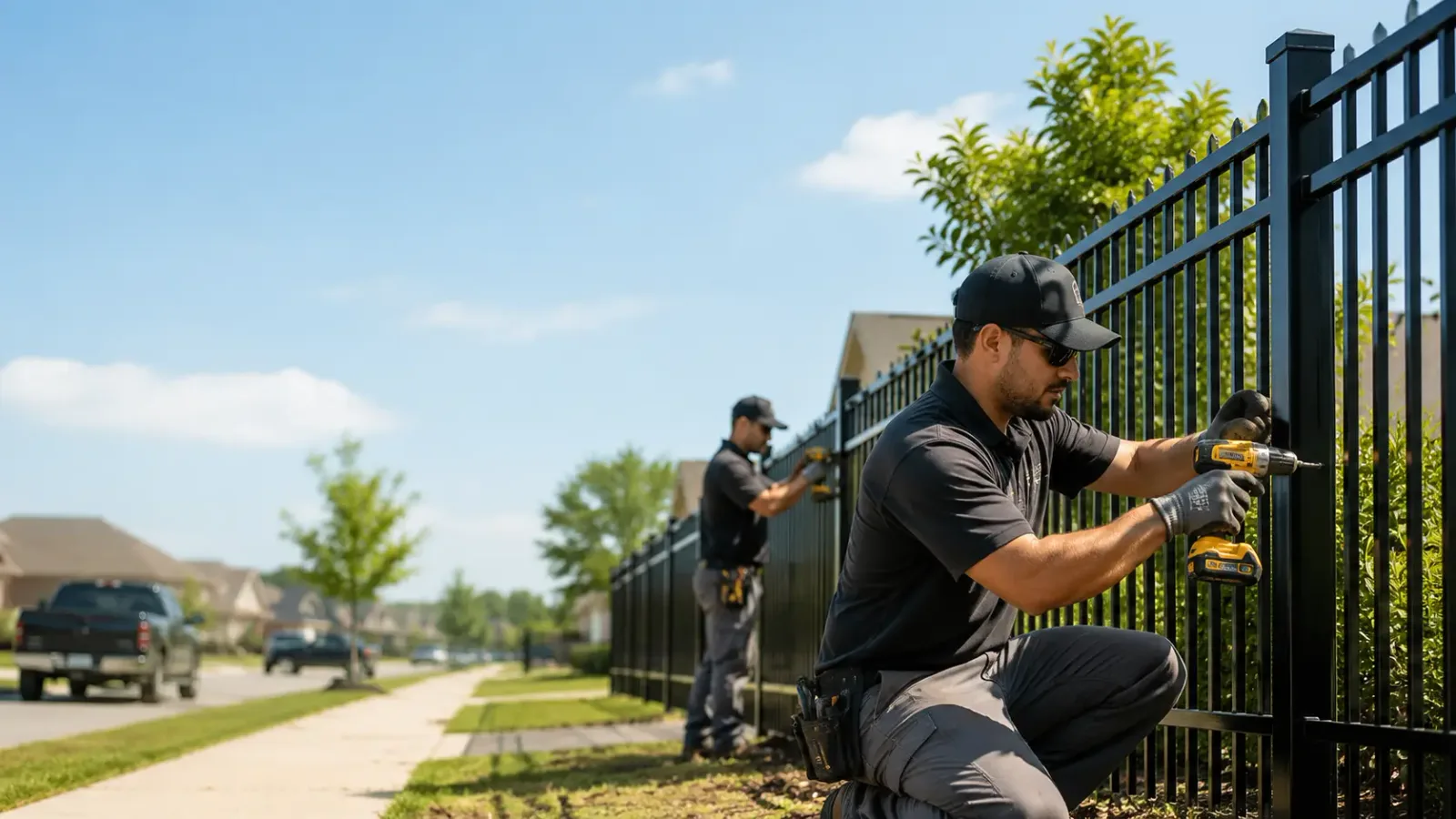 Metal Fence Installation in Fowlerville, MI